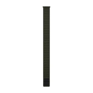Garmin UltraFit-nylon 26-klokkeremmer, Mosefarget