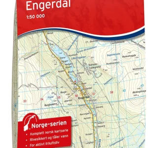 Engerdal 1:50 000 – Kart 10067 i Norges-serien