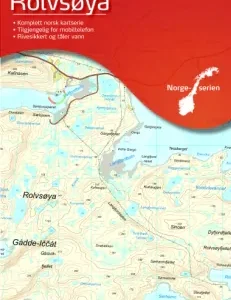 Rolvsøya 1:50 000 – Kart 10192 i Norges-serien