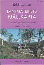 BD15 Nasafjellet – Tur- og fritidskart – Lnr 9926