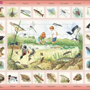 Puslespill – Naturopplevelser i dammen – NA 3