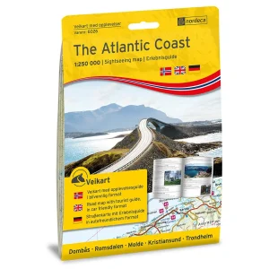 Opplevelsesguide The Atlantic Coast – 1:250 000, Lnr 6026
