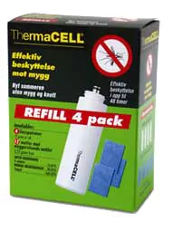 Thermacell R4 Refill – 4pk Mygg- og knottfjerner