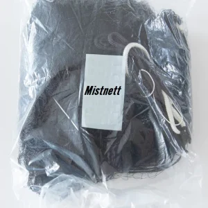 Mistnett, 16mm maske, 8 lommer, 9m lengde – Småfuglnett, kraftig tråd