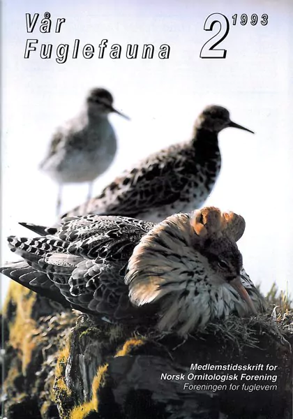 Vår Fuglefauna – 1993-2, årgang 16 - Image 2