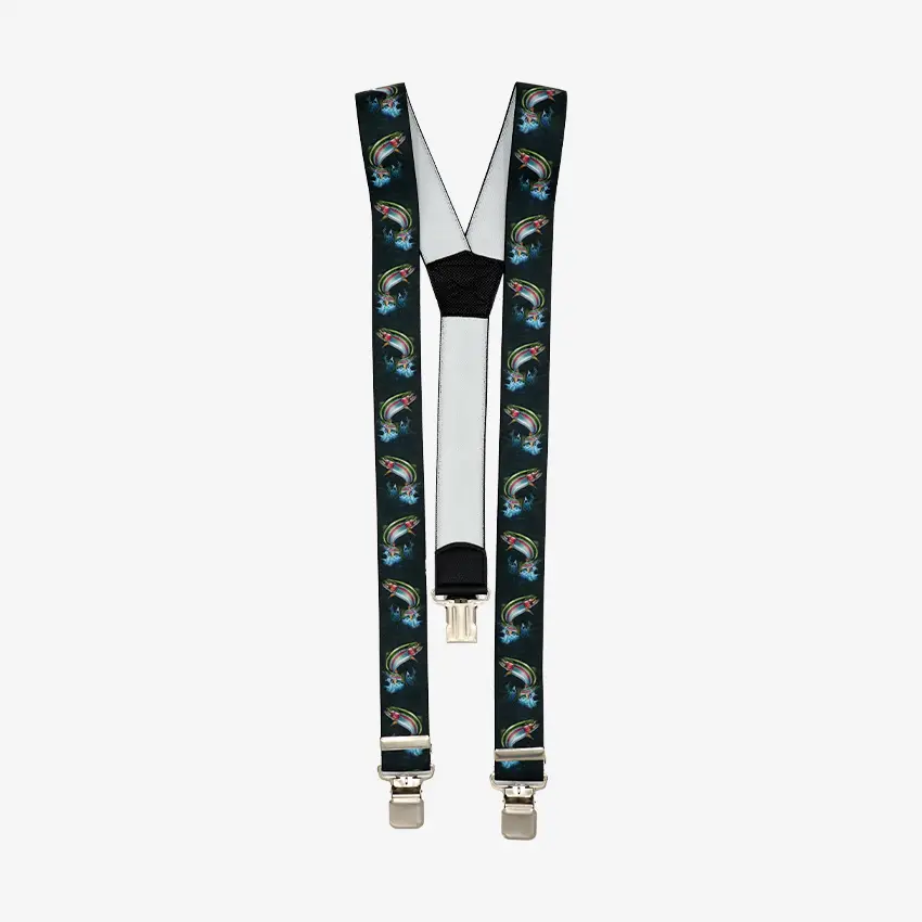 Topgal Buksesele med Fiskemotiv – Justerbar 110 cm - Image 4