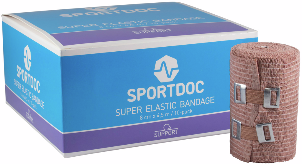 Sportdoc elastikk bandasje 8cmX4,5m - Image 2