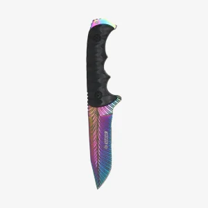 Kandar Taktisk Kniv Rainbow Fade
